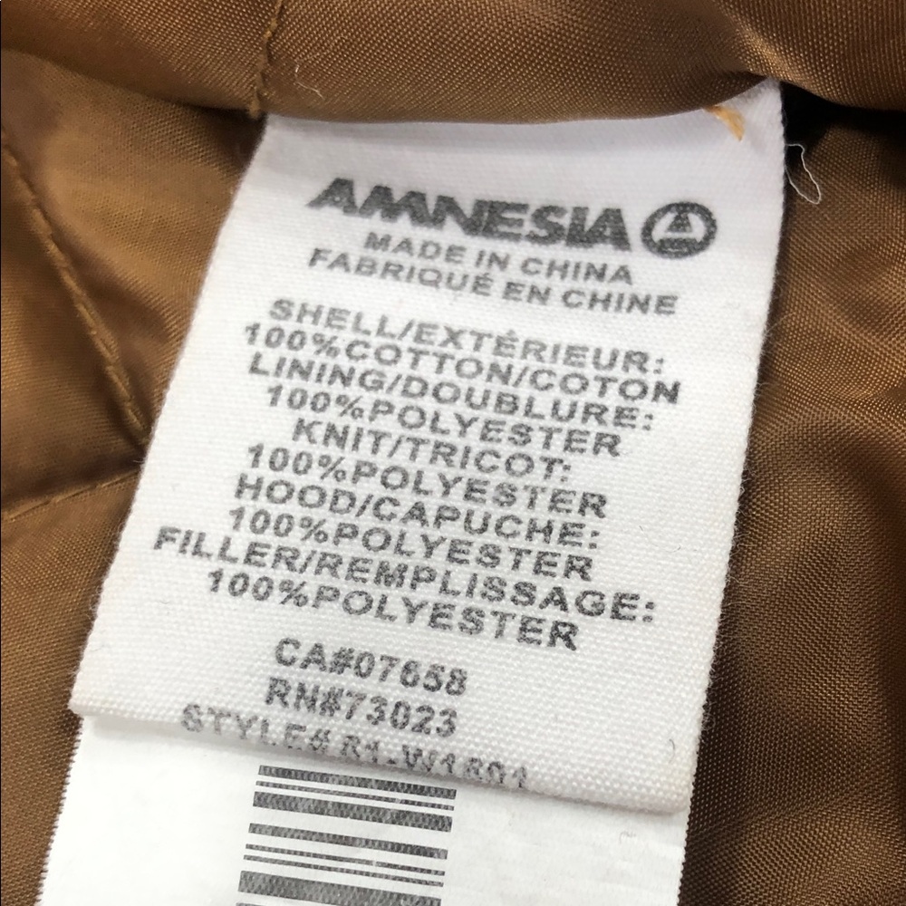 Rugged-Style Canvas Jacket – Boys’ Size Medium (10–12) – Amnesia Outerwear - Picture 8 of 14